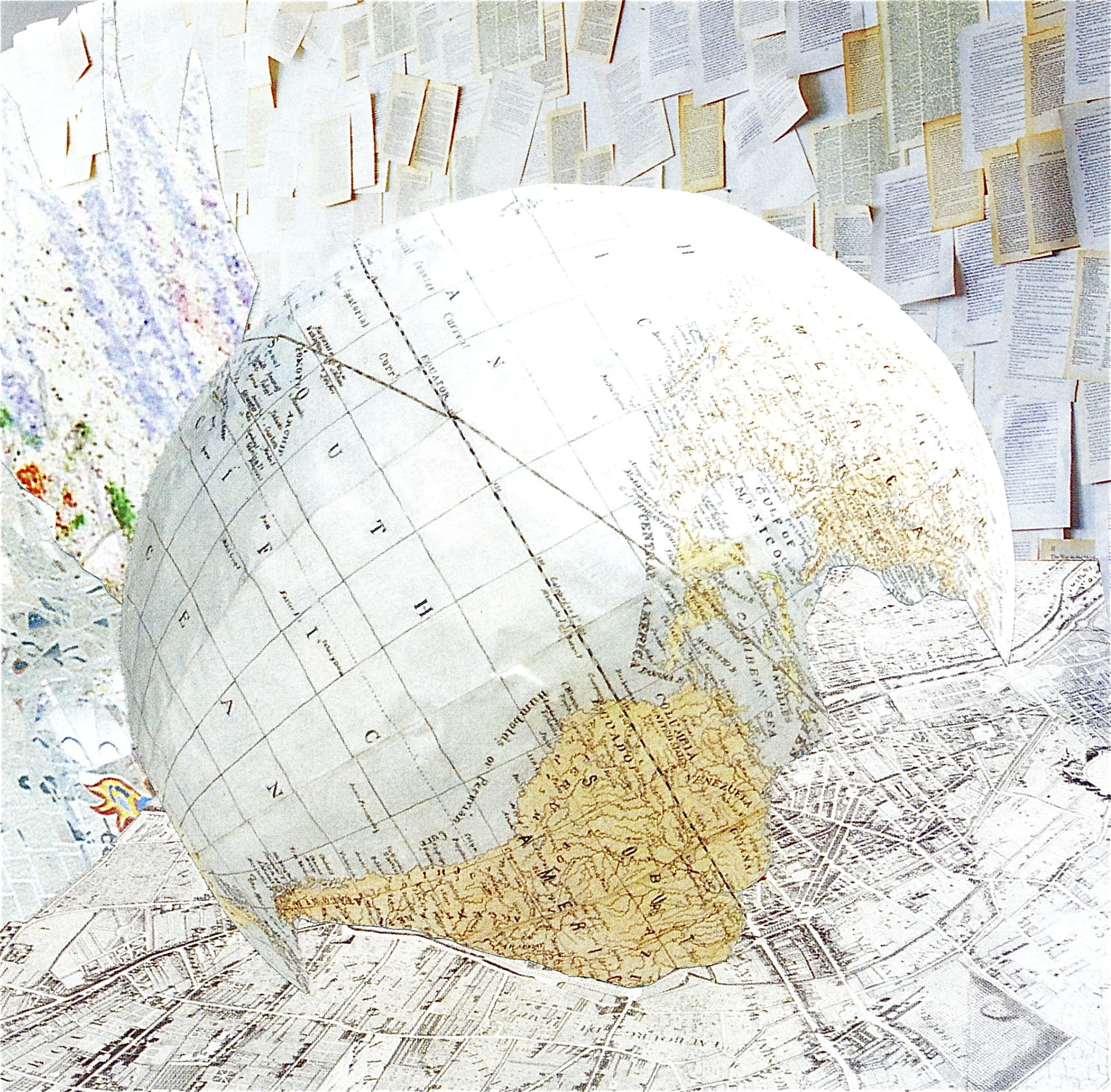 Soft Crash, Collage, 2012, 5" x 5"